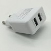 KC认证充电器 5V2A双USB充电器 白色长期现货