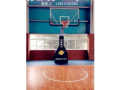篮球场运动木地板安装