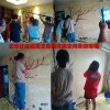 北京漆华仕墙体彩绘3D立体绘画家居儿童房卡通画背景画
