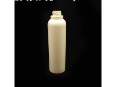 广州吹塑注塑厂黄色750ml圆瓶洗发水、沐浴露瓶可开模定做