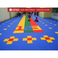 幼儿园软质防滑悬浮拼装地板厂家环保耐用